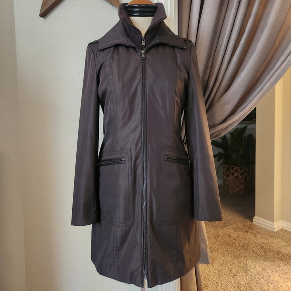 Andrew Marc New York All-weather chocolate brown coat ๐คฉ - Picture 2 of 16